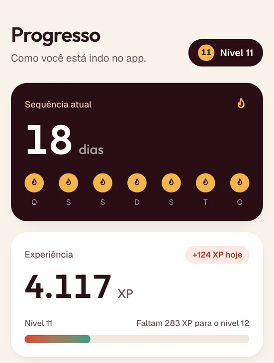 Suba de nível