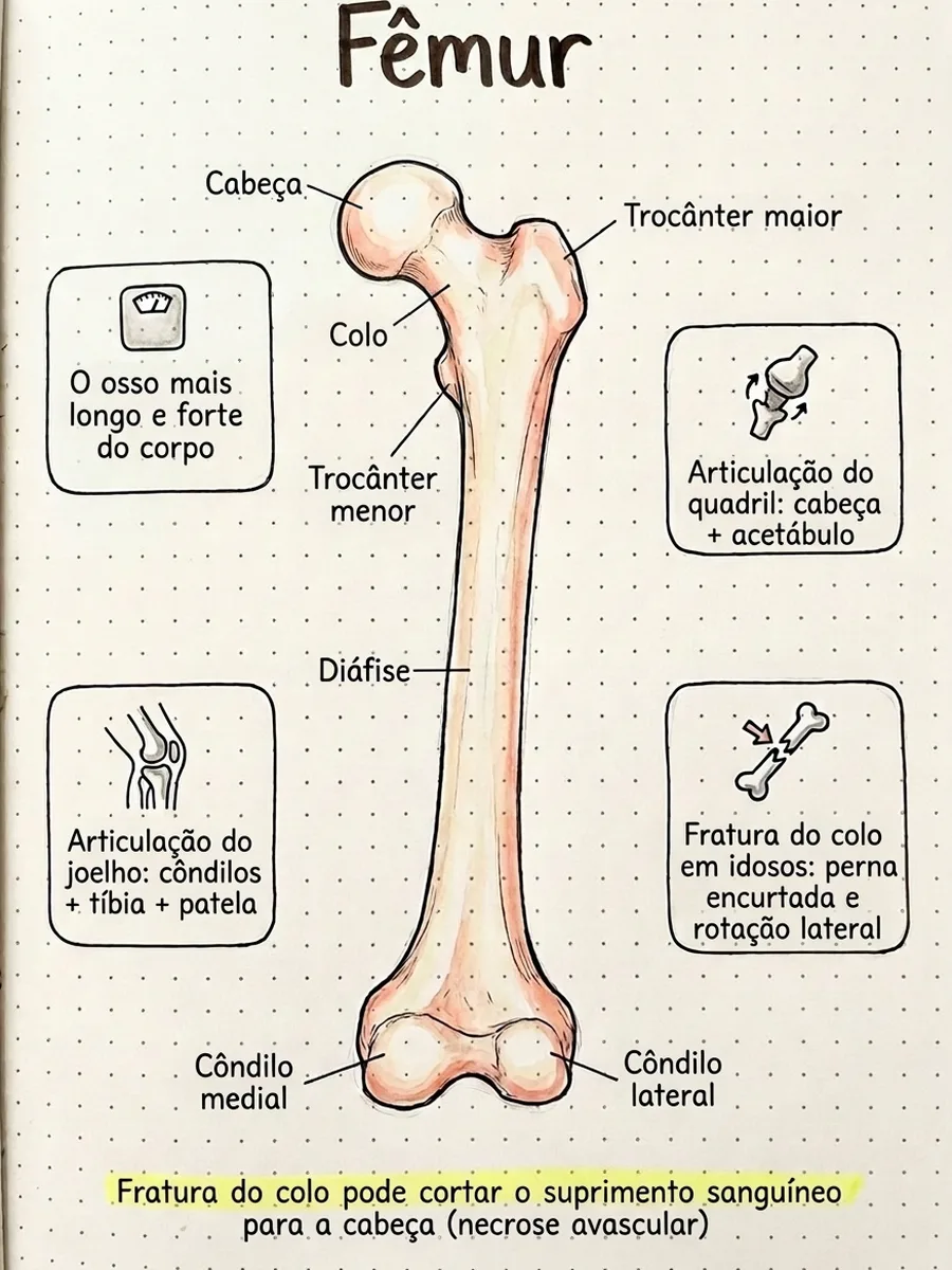 Ficha: Fêmur