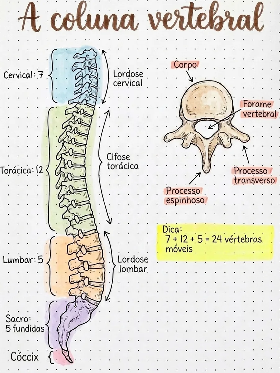 Página: Coluna vertebral